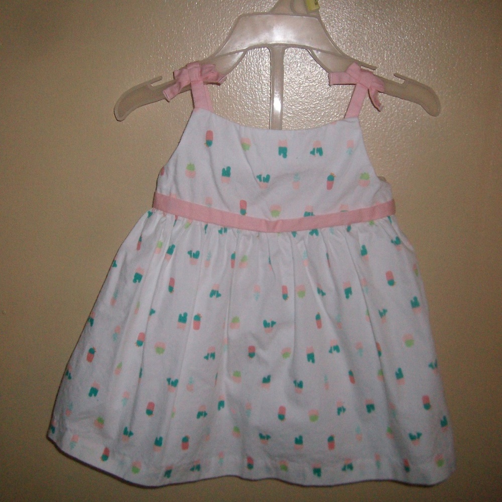 Gymboree Baby Girl Summer Dress with Diaper Cover